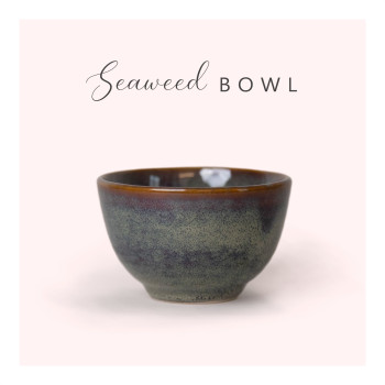 Seaweed small ceramic chutney bowl - The Knot and Bow